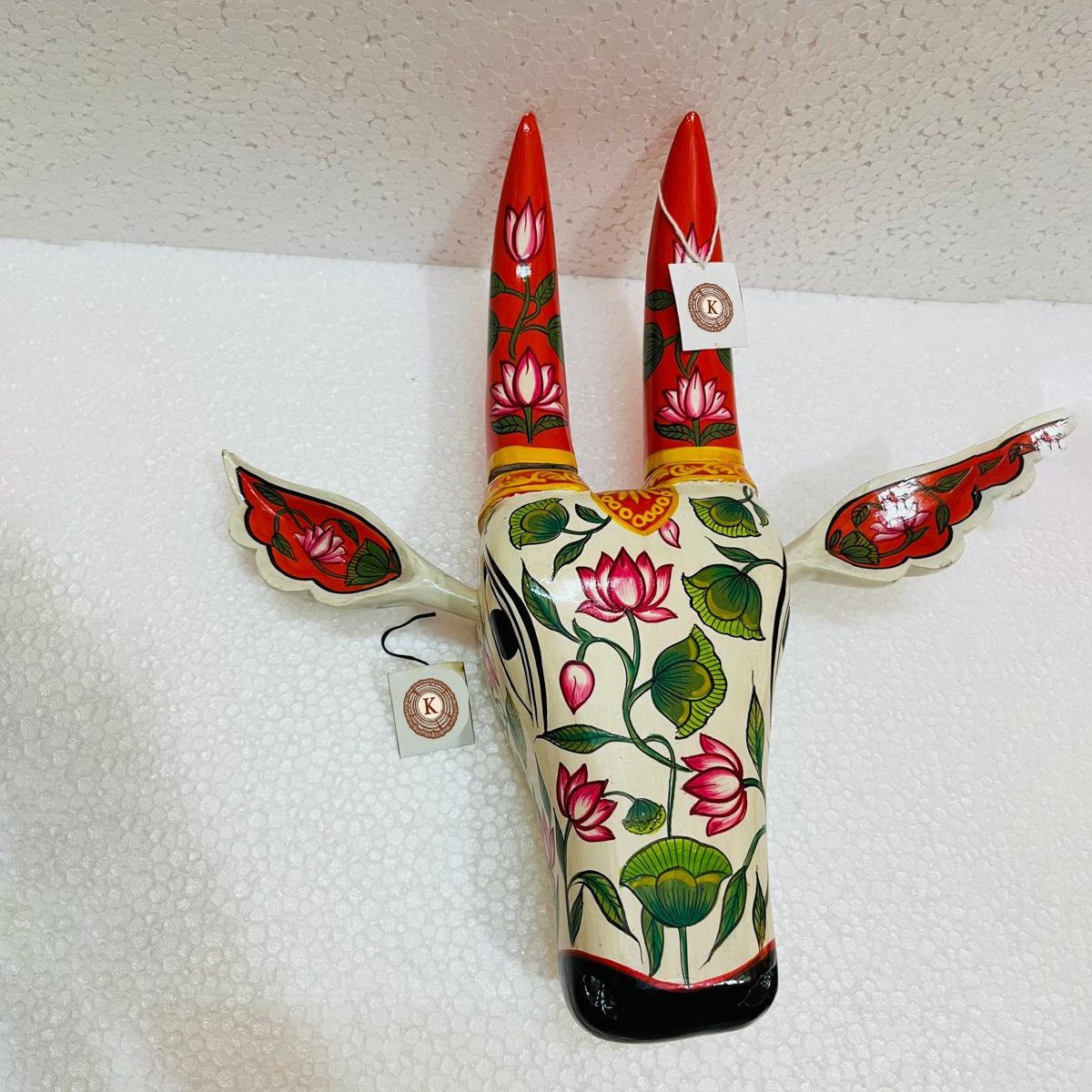 Cow Head – White -Amboj