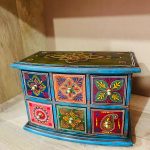 6 Drawer Jeweller/Storage Box – Horizontal