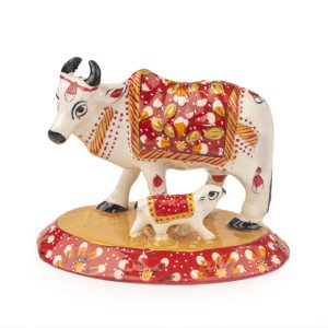 Meenakari Cow & Calf