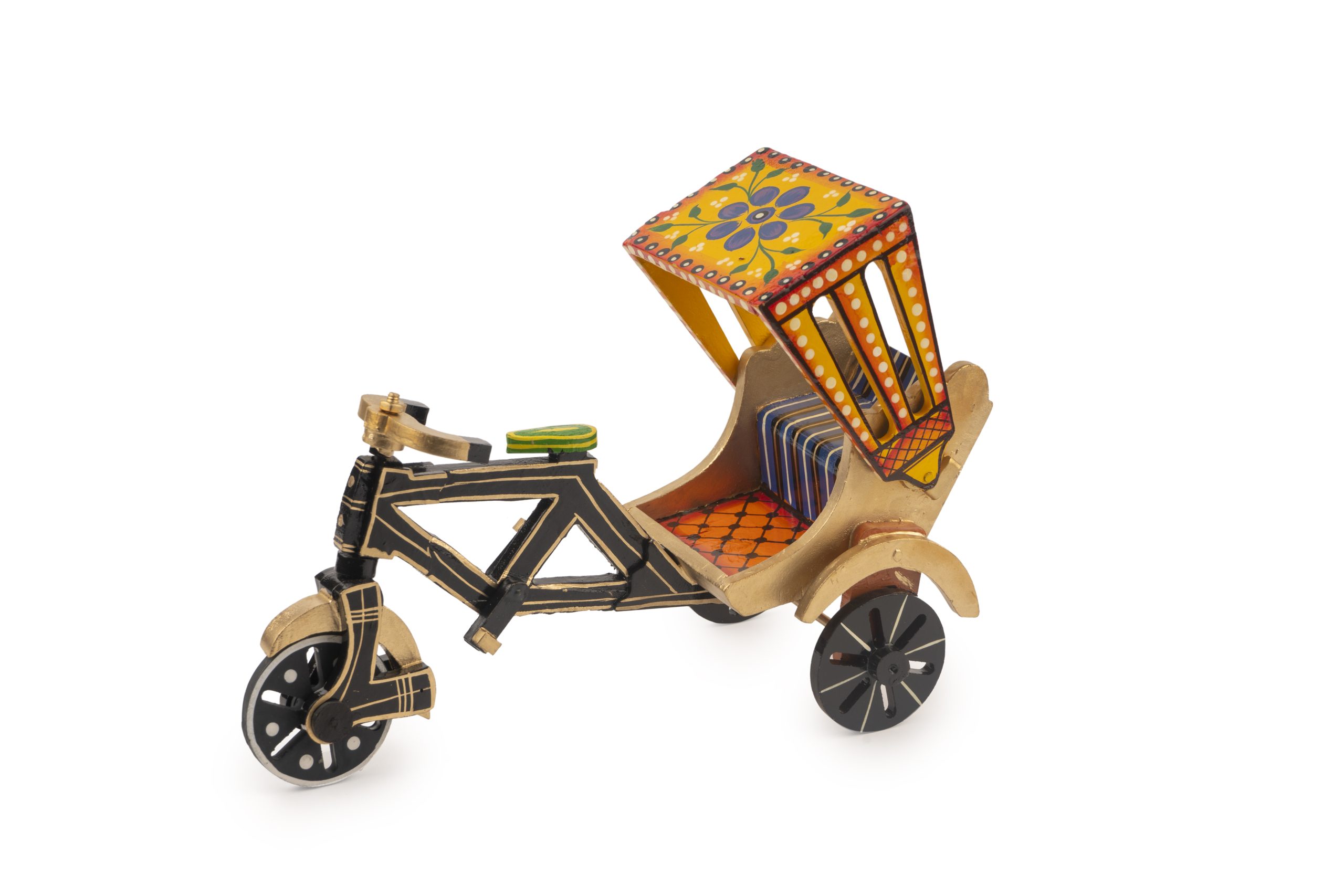Wooden Rickshaw