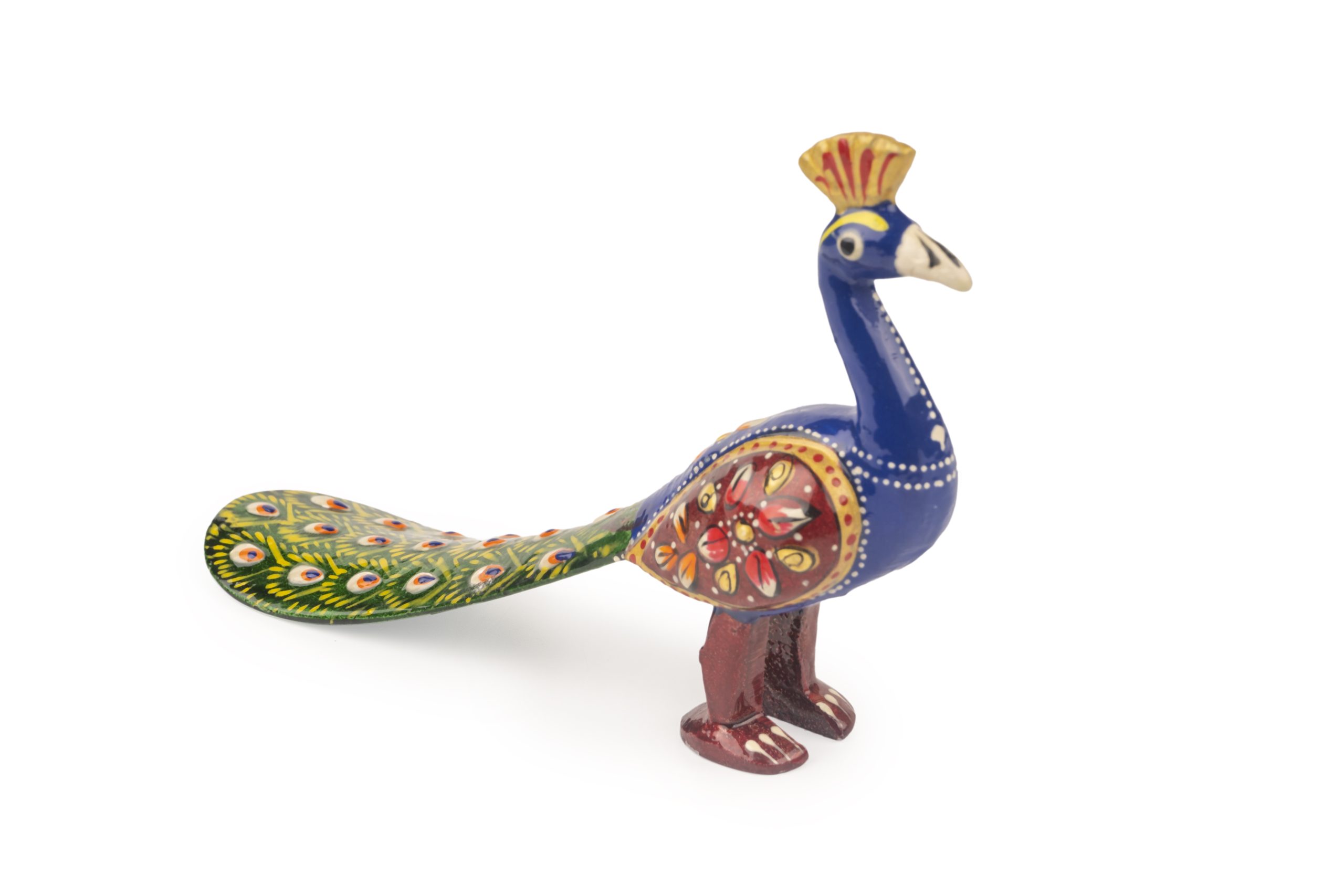 Meenakari peacock