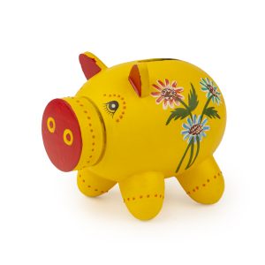Piggy Bank Yellow