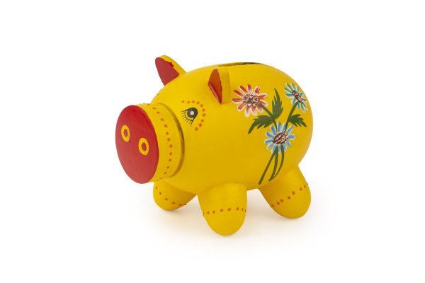 Piggy Bank Yellow